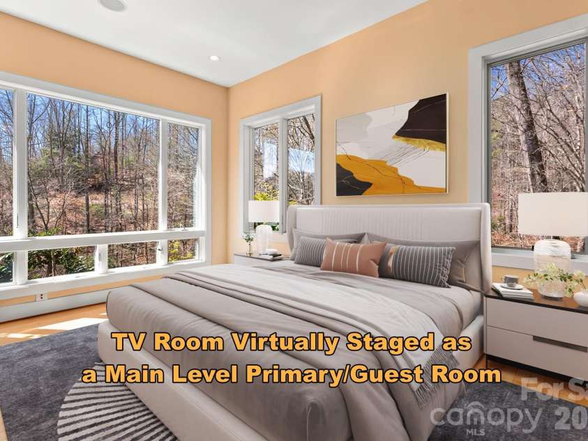 404 Amanda Drive, Mars Hill, NC 28754.  MLS# CAR4374158, YatesRealty ID 25181. Bonus Space Stagedas a Potential Main Floor Bedroom