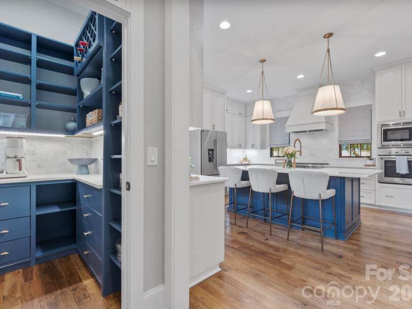 351 Delburg Street, Davidson, NC 28036.  MLS# CAR4375169, YatesRealty ID 25182. Pantry