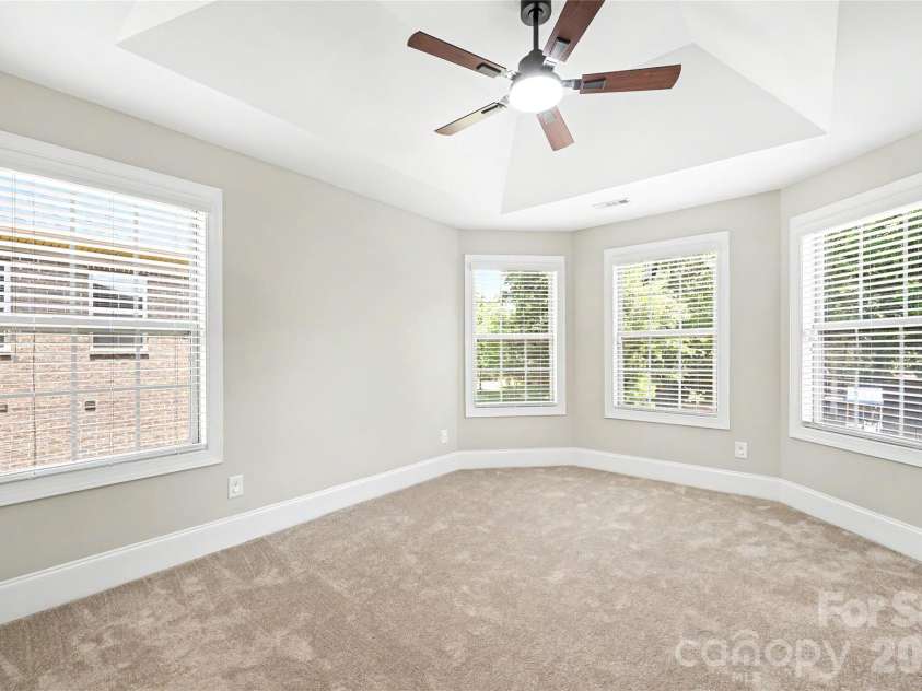 4624 Pebble Run Drive, Matthews, NC 28105.  MLS# CAR4383386, YatesRealty ID 25185. Bedroom 3