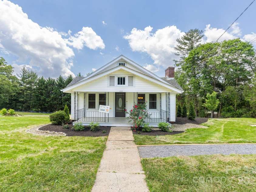 438 Hazel Mill Road, Asheville, NC 28806.  MLS# CAR4269858, YatesRealty ID 25189. Front Elevation
