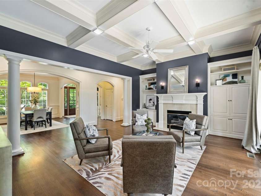 14652 Villalonga Lane, Charlotte, NC 28277.  MLS# CAR4265221, YatesRealty ID 25190. Entertainer's dream floor plan