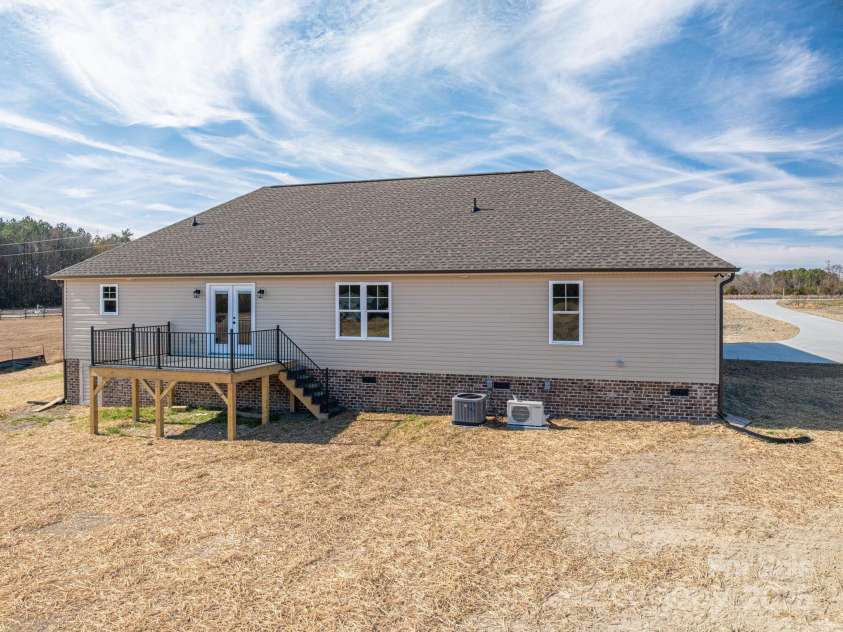 1156 Walker Branch Road, Lincolnton, NC 28092.  MLS# CAR4312152, YatesRealty ID 2521. Rear View