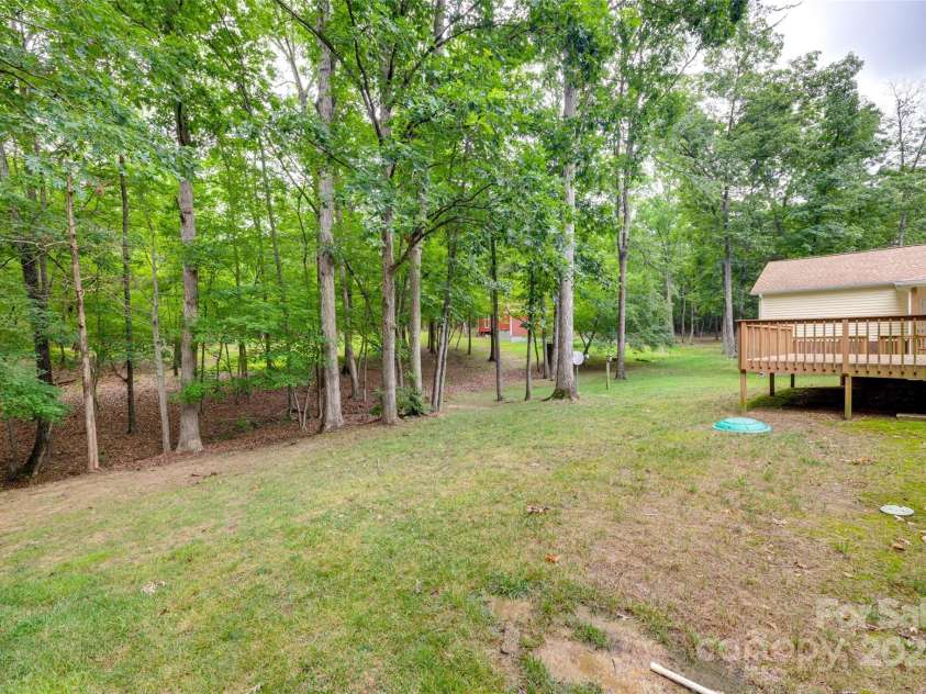 5530 Carter Court, Rock Hill, SC 29732.  MLS# CAR4277770, YatesRealty ID 25210. Back side view of home