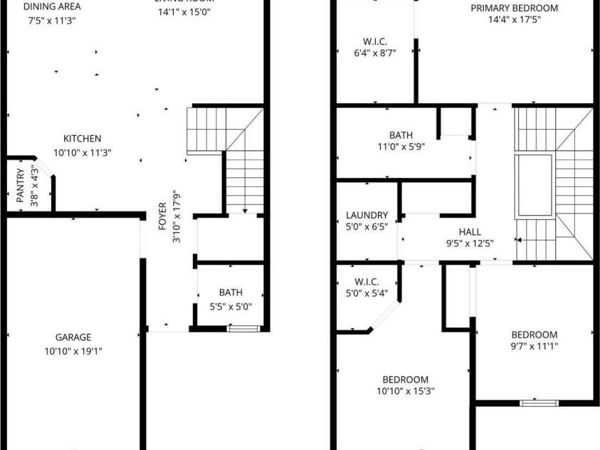 2748 Sawbridge Lane, Gastonia, NC 28056.  MLS# CAR4381713, YatesRealty ID 25214. Floor plan
