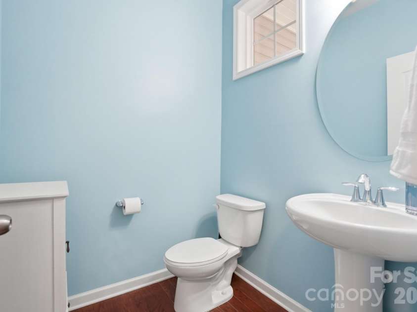 2748 Sawbridge Lane, Gastonia, NC 28056.  MLS# CAR4381713, YatesRealty ID 25214. Half bathroom on main level
