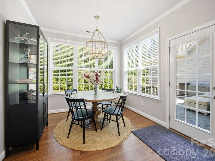 4198 Abernathy Place, Harrisburg, NC 28075.  MLS# CAR4378263, YatesRealty ID 25218. Breakfast Area