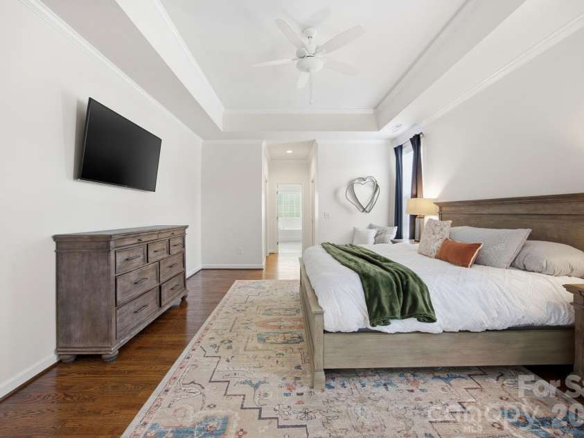 4198 Abernathy Place, Harrisburg, NC 28075.  MLS# CAR4378263, YatesRealty ID 25218. Primary Bedroom