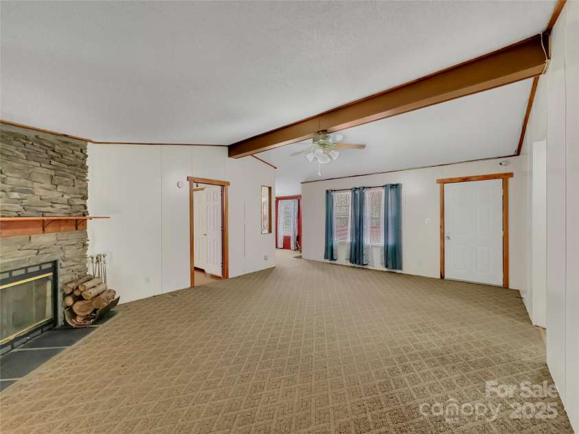 3215 Shadybark Trail, Catawba, SC 29704.  MLS# CAR4329918, YatesRealty ID 25226. Living room and front entry door