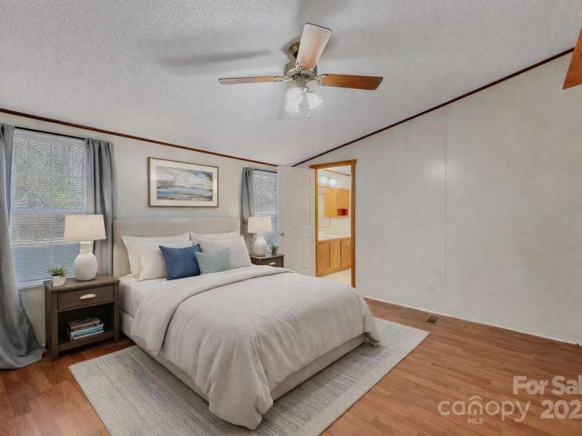 3215 Shadybark Trail, Catawba, SC 29704.  MLS# CAR4329918, YatesRealty ID 25226. Primary bedroom *virtually staged