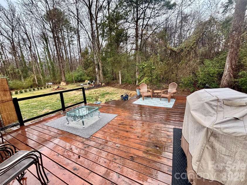 1459 Gregson Court, Rock Hill, SC 29732.  MLS# CAR4351593, YatesRealty ID 2523. Large back deck in private yard