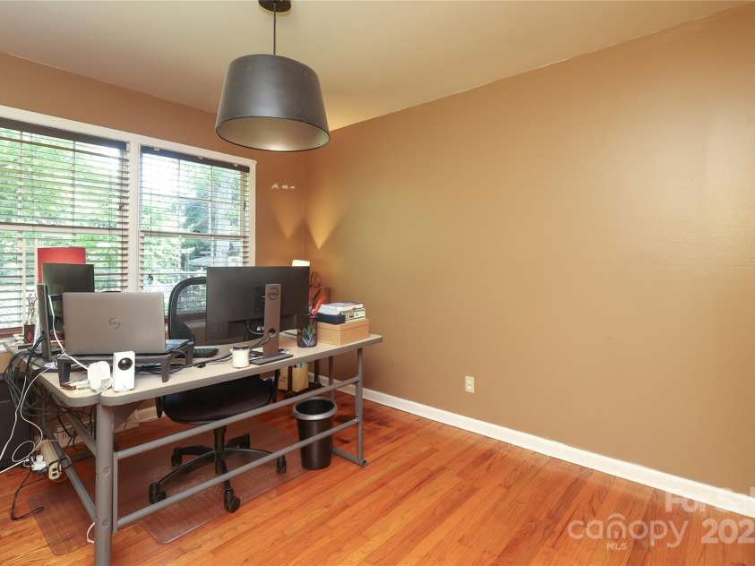 2443 Knickerbocker Drive, Charlotte, NC 28212.  MLS# CAR4261285, YatesRealty ID 25230. Bedroom #3/ office.