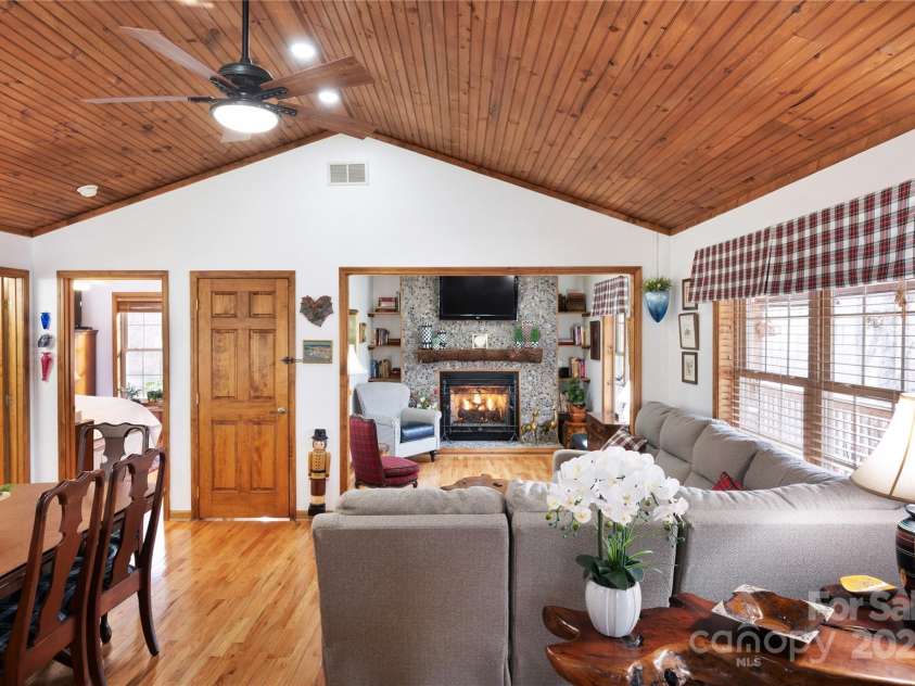 108 Pinnacle Road, Burnsville, NC 28714.  MLS# CAR4228730, YatesRealty ID 25231. View from kitchen