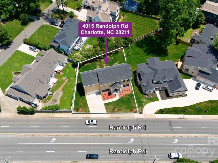 4015 Randolph Road, Charlotte, NC 28211.  MLS# CAR4268980, YatesRealty ID 25232. 