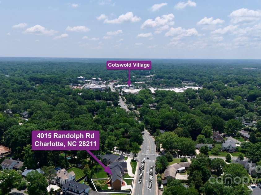 4015 Randolph Road, Charlotte, NC 28211.  MLS# CAR4268980, YatesRealty ID 25232. 