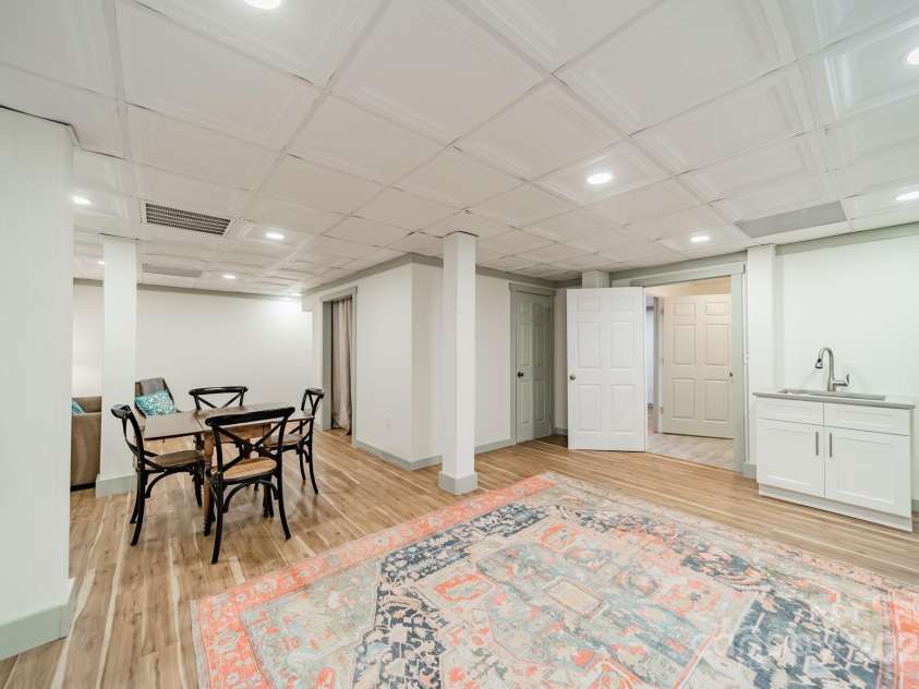 1594 High Ridge Drive, Stanley, NC 28164.  MLS# CAR4279439, YatesRealty ID 25239. Finished Basement Kitchenette 