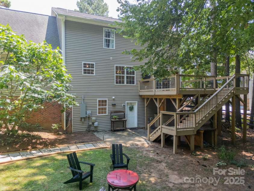 1594 High Ridge Drive, Stanley, NC 28164.  MLS# CAR4279439, YatesRealty ID 25239. Large Backyard