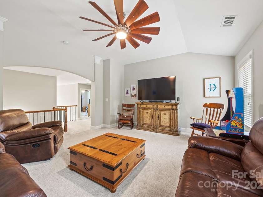 3095 Foggy Hollow Lane, Clover, SC 29710.  MLS# CAR4243248, YatesRealty ID 25252. The upstairs bonus room is the perfect place to relax or entertain!