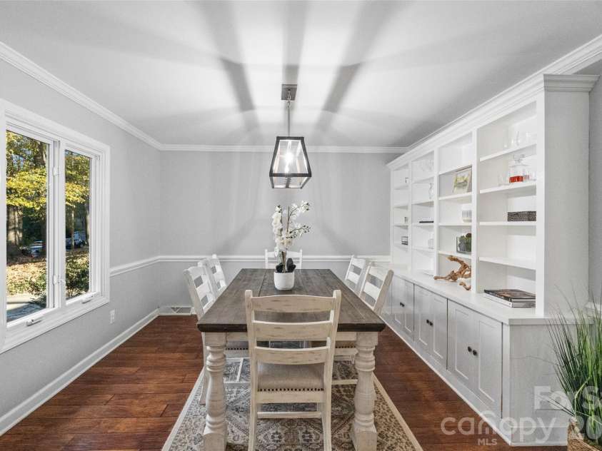 9525 Goldsmith Lane, Mint Hill, NC 28227.  MLS# CAR4333829, YatesRealty ID 2526. Dining Room