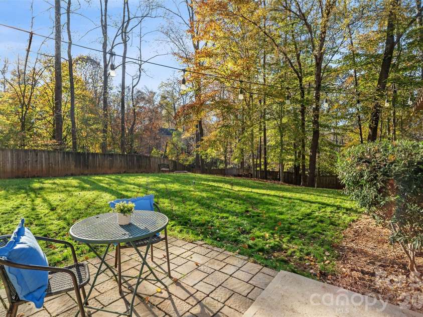 9525 Goldsmith Lane, Mint Hill, NC 28227.  MLS# CAR4333829, YatesRealty ID 2526. Rear Yard