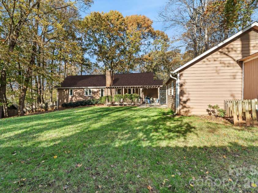 9525 Goldsmith Lane, Mint Hill, NC 28227.  MLS# CAR4333829, YatesRealty ID 2526. Rear Yard/Exterior