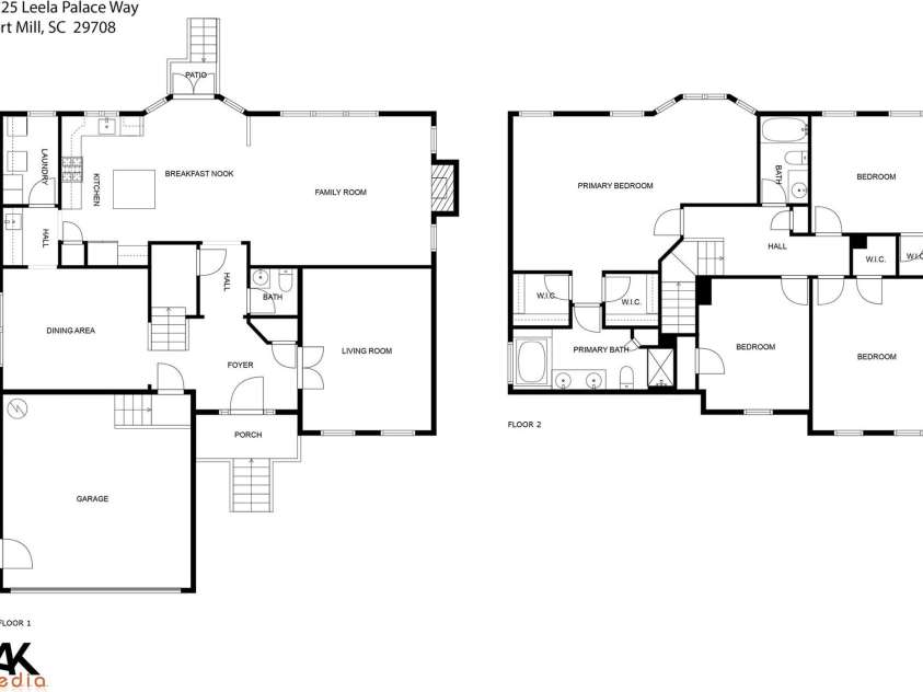 3725 Leela Palace Way, Fort Mill, SC 29708.  MLS# CAR4266047, YatesRealty ID 25260. 