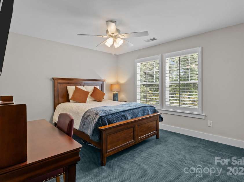 124 Slocumb Lane, Mooresville, NC 28117.  MLS# CAR4271314, YatesRealty ID 25265. Upstairs bedroom 2 with current carpet