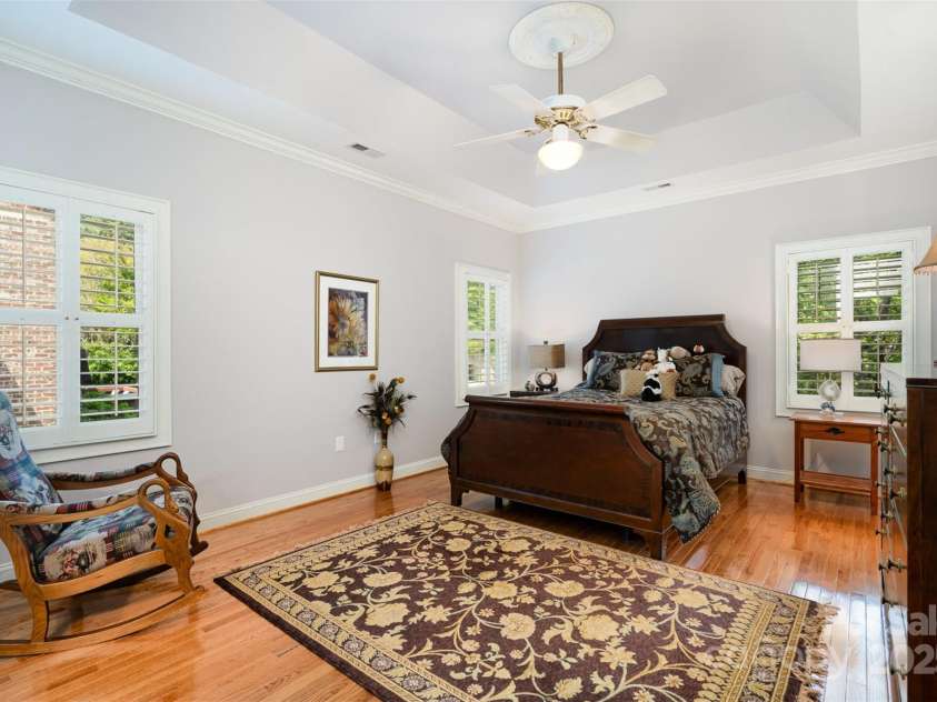 3813 Beauvista Drive, Charlotte, NC 28269.  MLS# CAR4275235, YatesRealty ID 25268. Primary bedroom