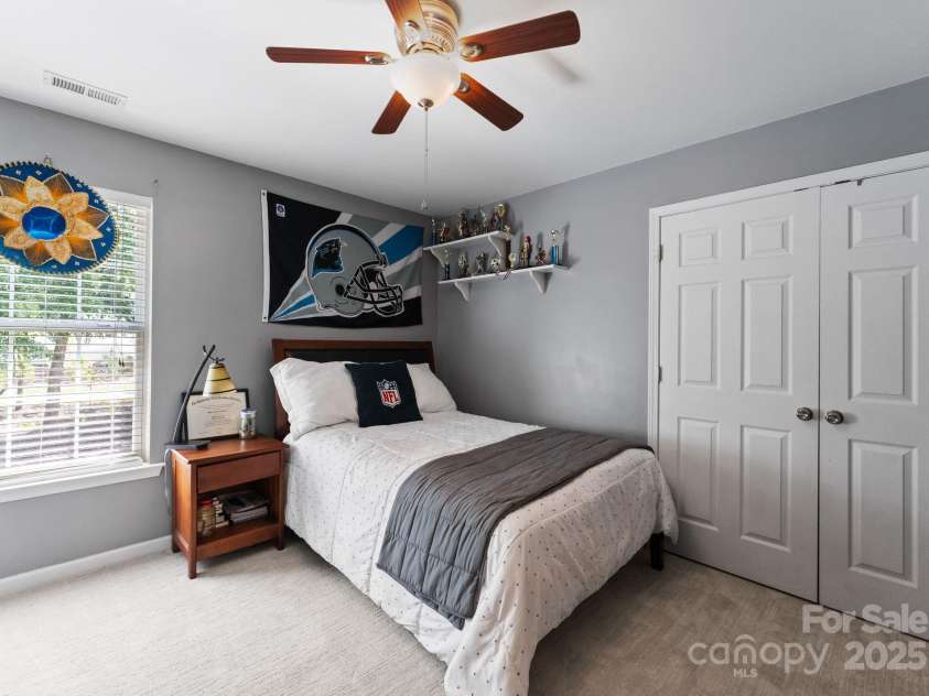 11202 Mountain Pine Drive, Charlotte, NC 28214.  MLS# CAR4273710, YatesRealty ID 25269. Large Secondary Bedroom
