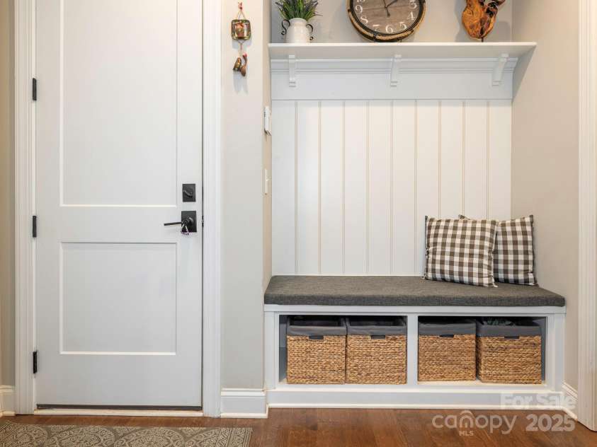 3227 Cape Fox Court, Denver, NC 28037.  MLS# CAR4273425, YatesRealty ID 25276. Mudroom