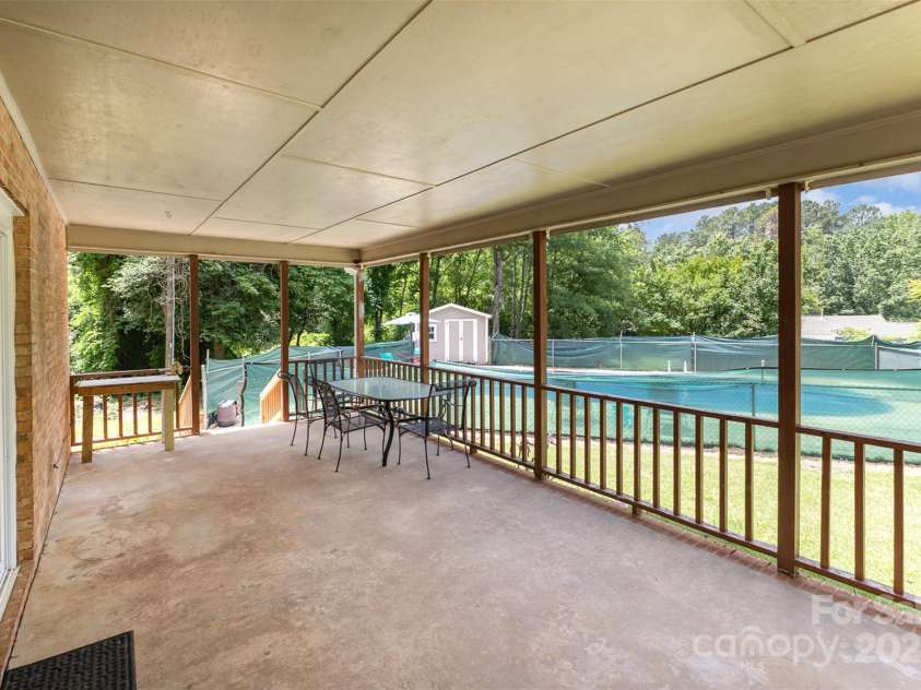 128 Paul Snipes Road, Lancaster, SC 29720.  MLS# CAR4256094, YatesRealty ID 25277. Large Covered Porch