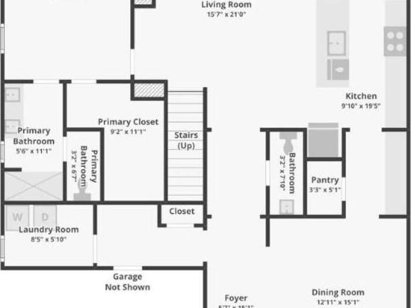 1426 Whitman Court, York, SC 29745.  MLS# CAR4227573, YatesRealty ID 2528. Downstairs floorplan