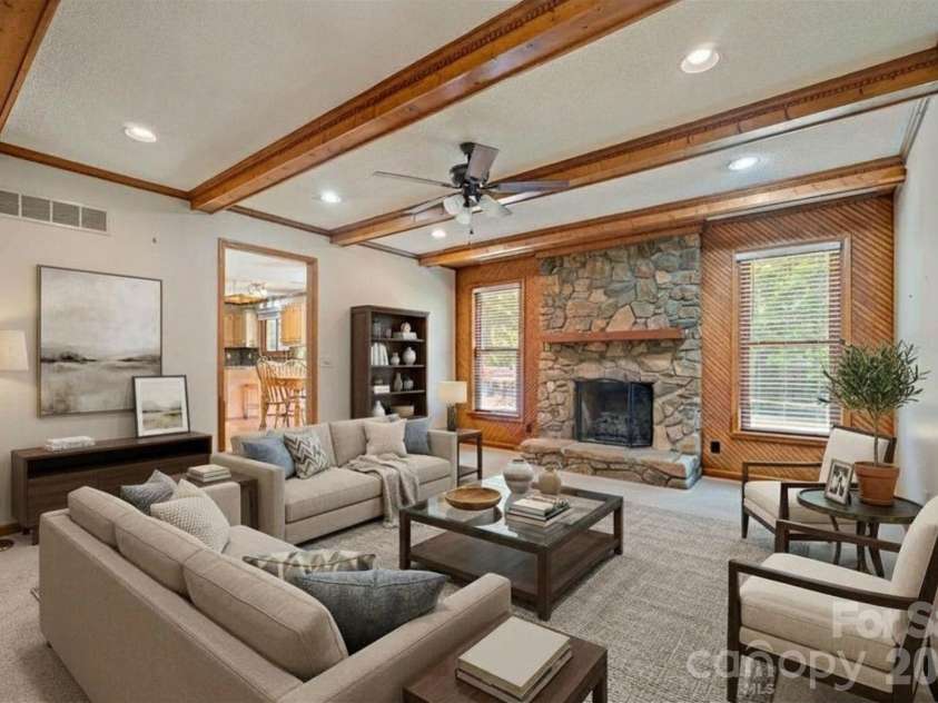 725 Sunridge Drive, Lincolnton, NC 28092.  MLS# CAR4379909, YatesRealty ID 25282. Virtually Staged