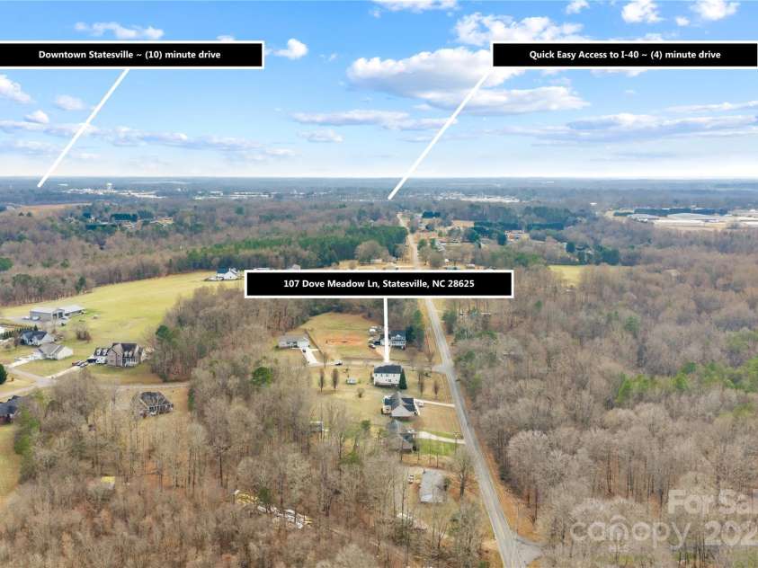 107 Dove Meadow Lane, Statesville, NC 28625.  MLS# CAR4333488, YatesRealty ID 2529. 