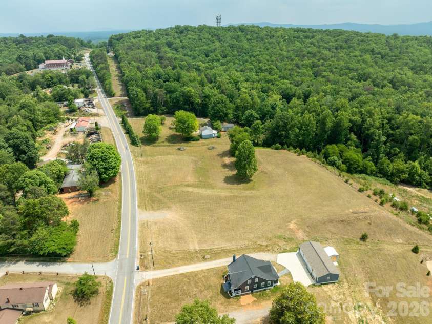 2076 Connelly Springs Road, Lenoir, NC 28645.  MLS# CAR4380178, YatesRealty ID 25293. Aerial view 