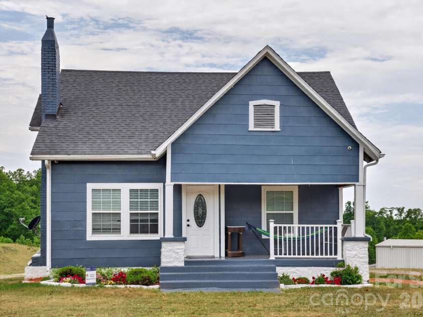 2076 Connelly Springs Road, Lenoir, NC 28645.  MLS# CAR4380178, YatesRealty ID 25293. Front view