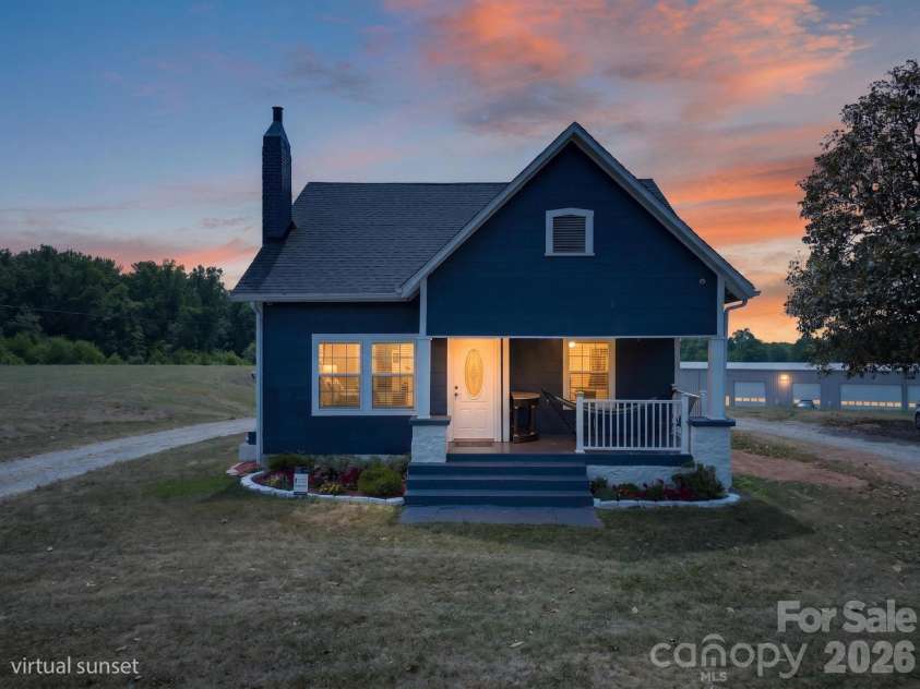 2076 Connelly Springs Road, Lenoir, NC 28645.  MLS# CAR4380178, YatesRealty ID 25293. Front view