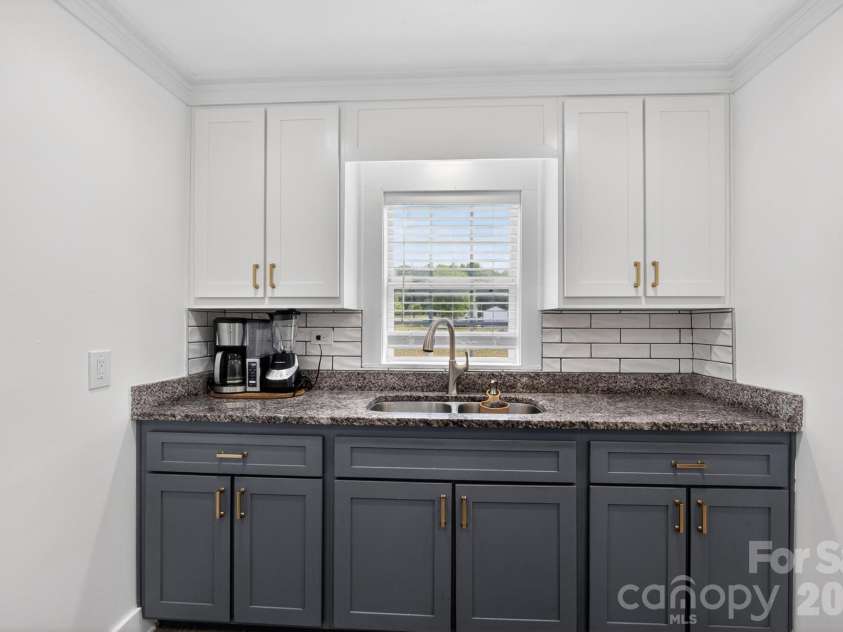 2076 Connelly Springs Road, Lenoir, NC 28645.  MLS# CAR4380178, YatesRealty ID 25293. Kitchen sink