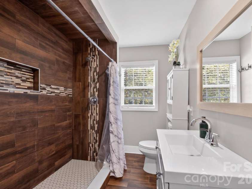 2076 Connelly Springs Road, Lenoir, NC 28645.  MLS# CAR4380178, YatesRealty ID 25293. Update bathroom 