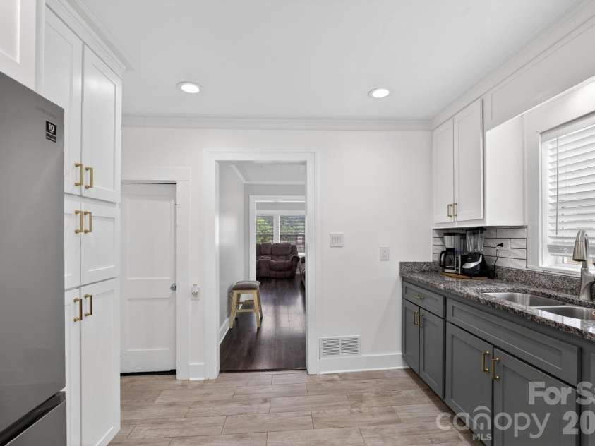 2076 Connelly Springs Road, Lenoir, NC 28645.  MLS# CAR4380178, YatesRealty ID 25293. Updated kitchen