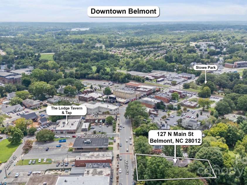 127 Main Street, Belmont, NC 28012.  MLS# CAR4296421, YatesRealty ID 253. 