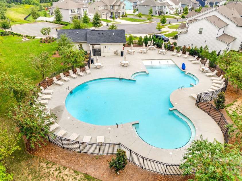 1033 Dorsey Drive, Fort Mill, SC 29715.  MLS# CAR4258362, YatesRealty ID 25303. Second McCullough community pool, just down the street from the home