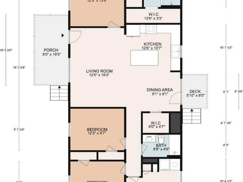 40 New Elijah Way, Fletcher, NC 28732.  MLS# CAR4384158, YatesRealty ID 25305. Floor plan 