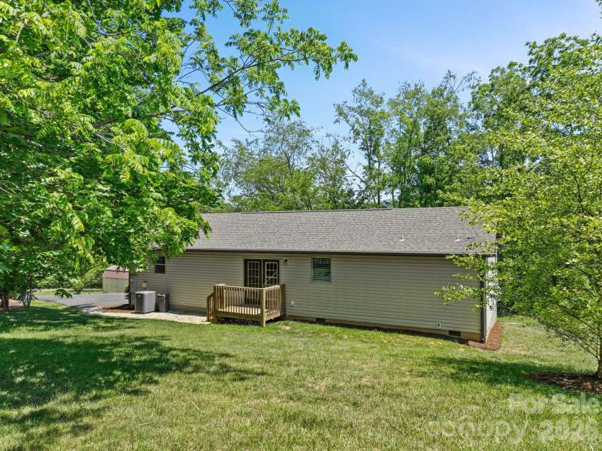 40 New Elijah Way, Fletcher, NC 28732.  MLS# CAR4384158, YatesRealty ID 25305. View from backyard 
