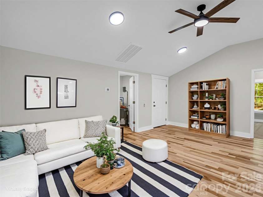 5923 Highway 14 Highway, Landrum, SC 29356.  MLS# CAR4386371, YatesRealty ID 25306. Living Room Virtually Staged