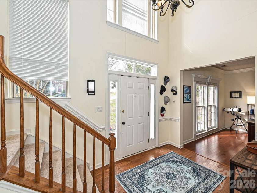 9027 Tayside Court, Huntersville, NC 28078.  MLS# CAR4349229, YatesRealty ID 25309. Foyer