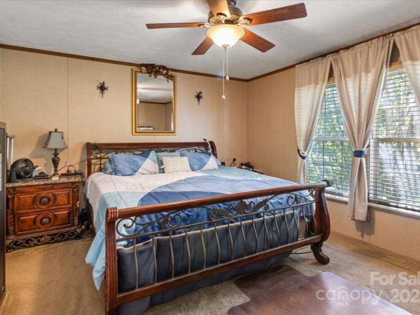 132 Bailey Mountain Road, Mars Hill, NC 28754.  MLS# CAR4288819, YatesRealty ID 2532. Main bedroom 
