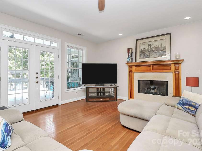 514 Bethel School Road, Clover, SC 29710.  MLS# CAR4278192, YatesRealty ID 25320. Be ready for fall evenings with this gas fireplace with tile surround.