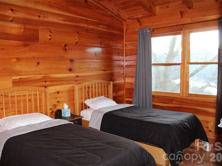 109 Overlook Point Lane, Lake Lure, NC 28746.  MLS# CAR4336925, YatesRealty ID 2533. Bedrrom #2 