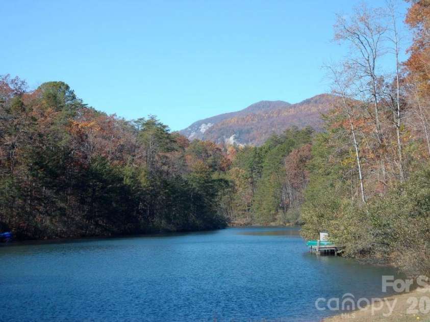 109 Overlook Point Lane, Lake Lure, NC 28746.  MLS# CAR4336925, YatesRealty ID 2533. Little Mirror Lake in Riverbend at Lake Lure