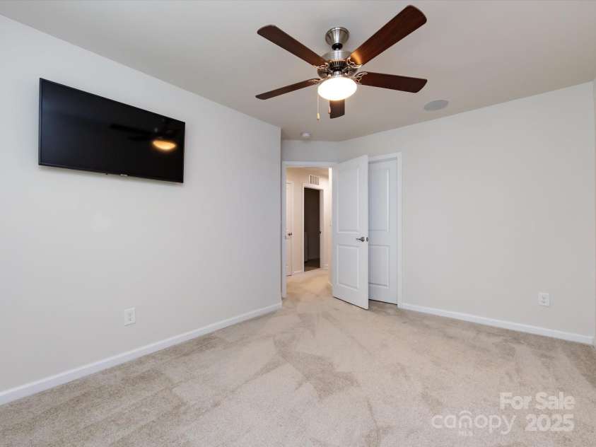 403 Park Meadows Drive, Matthews, NC 28104.  MLS# CAR4263302, YatesRealty ID 25331. Bedroom 3